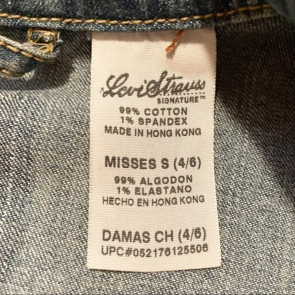 LEVI’S Signature Jean Jacket, Small (4/6) - Picture 4 of 5